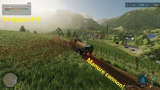 Pallets and manure! | ERLENGRAT #76 | Alpine Dairy Farm | Farming Simulator 2022