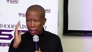 Julius Malema - I Appreciate The Invite To Rhodes University Named After The Most Brutal Colonizer