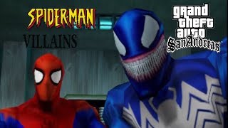 GTA SA - Spidey Villains Recreated.