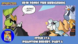 IDW Sonic The Hedgehog #74 | A Comic Review by Megabeatman