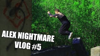 СНИМАЕМ ПАРКУР ВИДЕО | ALEX NIGHTMARE VLOG #5