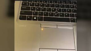 How To Turn Off Orange Light On HP Laptop - Touchpad Indicator Light