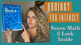 Look Inside Saxon Math || Saxon 3 Flip Through