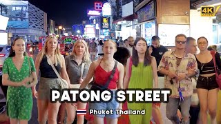 [4K] 🇹🇭 Walking Patong Street Night Life in Phuket Thailand ( Sep 2023 )