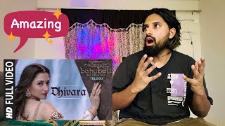 DHIVARA Full Video Song REACTION! | Baahubali (Telugu) | Prabhas, Tamannaah, Rana, Anushka