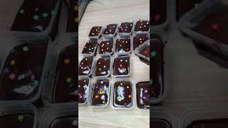 Brownies Lumer tanpa Dcc. Di jual 5000/cup, Auto Laris manis  #brownieskukus #brownieslumer