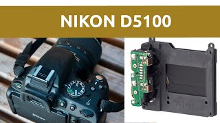 Nikon D5100 работа затвора