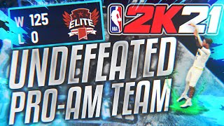 TOP RANKED TEAM CALLED ME OUT IN PRO-AM ON NBA 2K21!