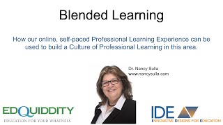 Blended Learning through EdQuiddity's PLE