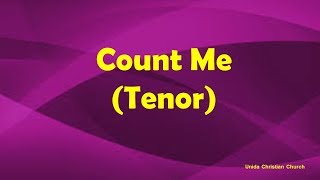 Count Me (TENOR)