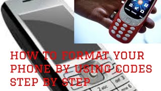 uko wa format phone yawe yamatushe ukoresheje code uko wakura password muri phone yawe ya matushe