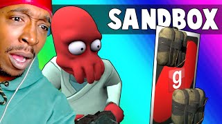 Gmod Sandbox - Playing Uno but Nogla dies a lot (Garry's Mod Funny Moments) - REACTION