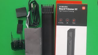 xiaomi Beared Trimmer 2C.  (unboxing).