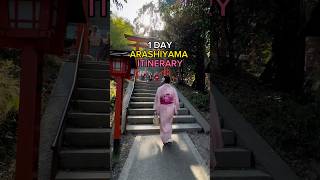 ARASHIYAMA ITINERARY🎋😍 (Kyoto, Japan) #japan #travel #itinerary #japanguide #japantips