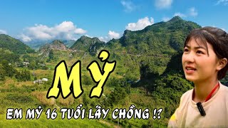 Em Mỷ 16 tuổi lấy chồng ở tuổi 17 nhà chồng có 20 con dê ngắm bản Chúng Mung cực đẹp | Chao vlog