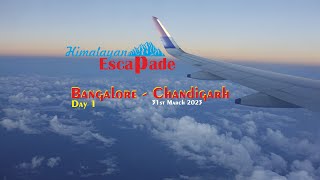 Himalayan Escapade - Episode 1: Bangalore to Chandigarh /Sukhna Lake /Chandigarh Bird Park / Pal Dab