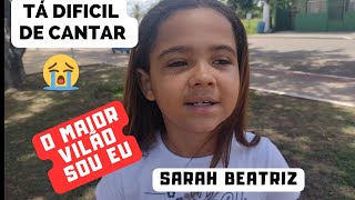 CANTANDO NA PRAÇA - O MAIOR VILÃO SOU EU SARAH BEATRIZ - Esterzinha Amon  Cover