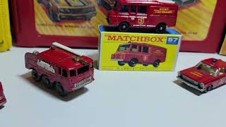 Matchbox Lesney Fire Trucks