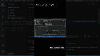 Rotate Image In Python Using Pillow #shorts