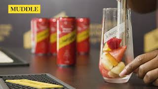 How To Make A Chapman Fruit Punch with Schweppes​