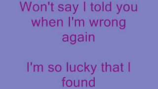 Hannah Montana True Friend FULL Lyrics