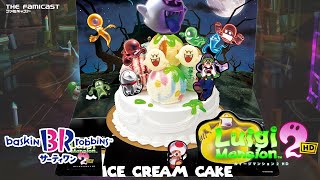 Luigi’s Mansion 2 HD x Baskin-Robbins Japan | Ice Cream Cake | Showcase