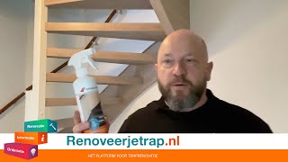 Traprenovatie onderhoud : schoonmaken