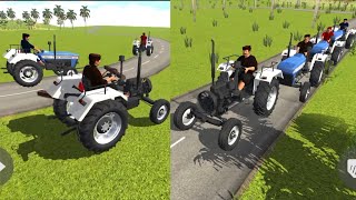 Indian Tractor Driving 3D - Tractor pertanian adu kecepatan