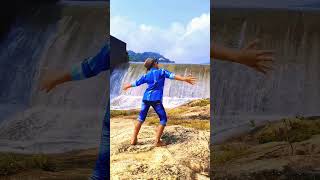 Dil ko #viralvideo #waterfall #ytshorts #travel #trending #dance #shortsvideo #viralshort #vlog