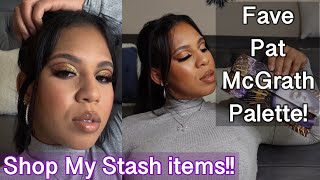 Using my current favorite Pat McGrath pallete! | Shop My stash Makeup | Tiarra Ess