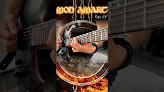 🔥🎸 #amonamarth #guitar #metalguitar #guitarcover #oncesealedinblood #metalguitarcover #guitarriff