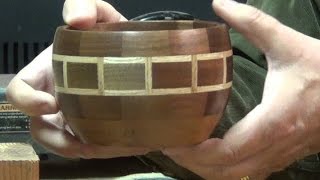 Patterned Segmented Bowl