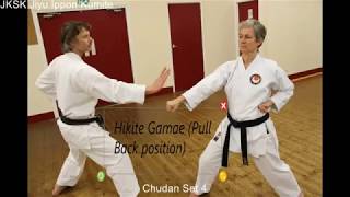 JKSK Jiyu Ippon Kumite Chudan Set 4