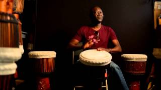 M'bemba Bangoura Plays Wula Drum #4056