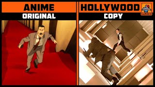 Top 10 Times When HOLLYWOOD Copied ANIME !! | @GamocoHindi