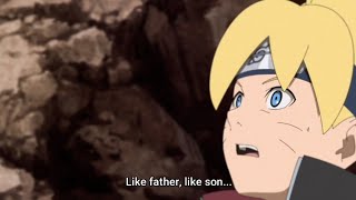 { Boruto : Naruto Next Generations } Sasuke Protects Boruto