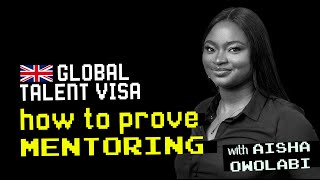 UK Global Talent Visa: Mentoring & Community