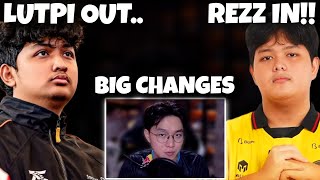 Lutpiii out of the Team?!! Lutpii will be replaced by Rezzz from MDL to MPL Main Fanatic Onic Roster