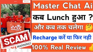 master chat ai earning app real or fake | master chat ai app | master chat ai app new update