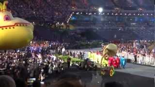 London 2012 Opening Ceremony - Rings of Iron 4