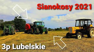 Sianokosy 2021!!! 2 x kverneland🔥 2 x John Deere  & Ursus