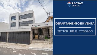 Departamento en venta - Sector el condado - RE/MAX Capital