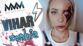 VIHAR ZOMBIE ⚡🧟‍♀️ - MISS MOOD MAKEUP - HALLOWEEN