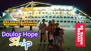 DOULOS HOPE SHIP ARRIVED SARAWAK / Bawa Anak2 Lawat Pameran Buku Di Kapal Doulas Hope. Excited Momoi