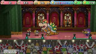 Paper Mario: The Thousand-Year Door - Bowser Boss Fight - 100% Walkthrough