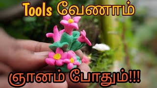 Tools வேணாம்.......ஞானம் போதும்! HOW TO MAKE BEAUTIFUL CLAY THINGS VERY VERY EASY? | SUNDAY AC