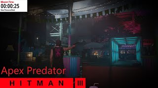 Hitman 3 Apex Predator Any% 0:25