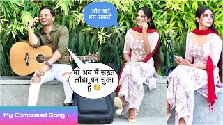 Mom Ab Mai Sakht Launda Ban Chuka Hoon Singing Reaction Prank | My Composed Song | Siddharth Shankar