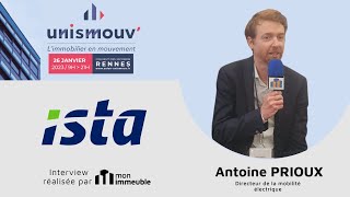 Recharge pour véhicules électriques : ista au salon Unismouv’ 2023