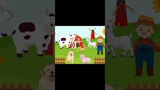 Old macdonald had a farm| nursery|learning videos for kids|shorts #kids #shorts #rhyme #nurseryrhyme